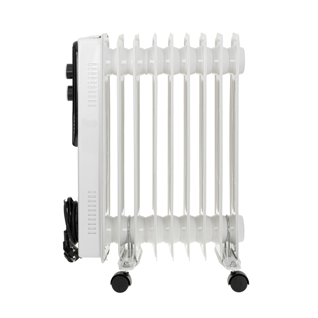 Olieverwarming 2000W thermostaat met 9 lamellen Adler