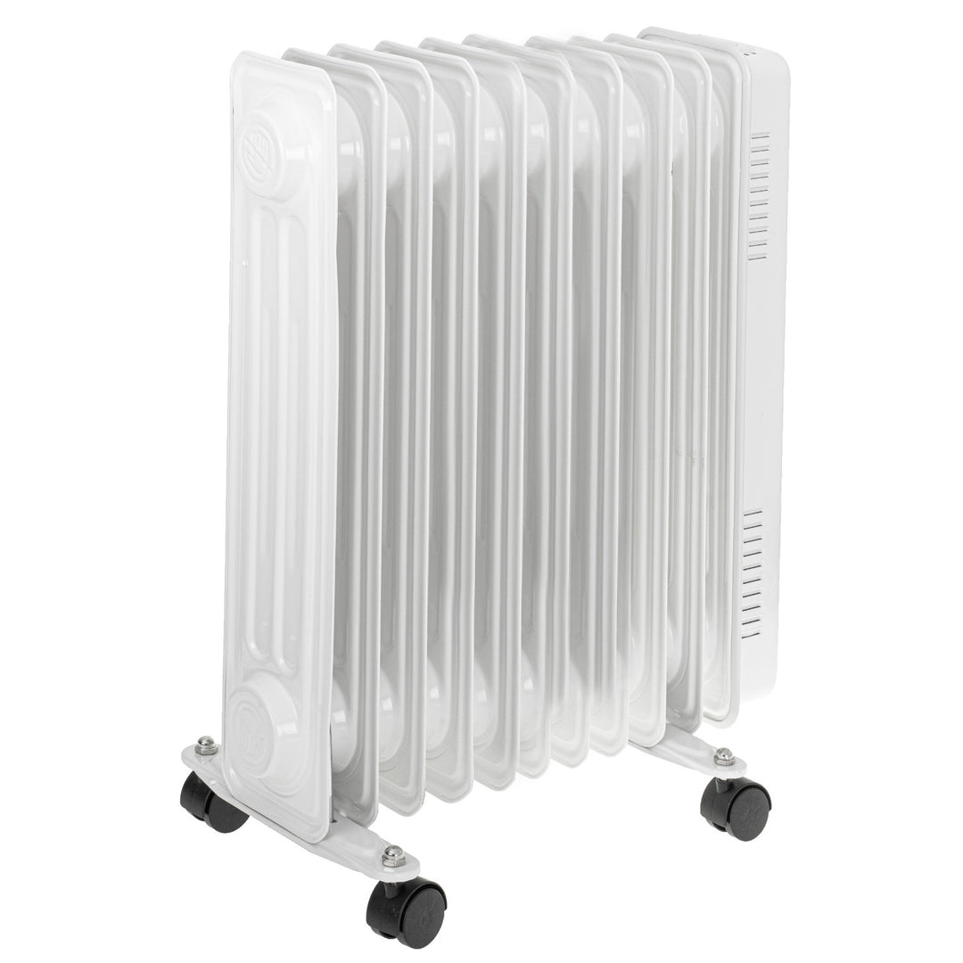 Olieverwarming 2000W thermostaat met 9 lamellen Adler