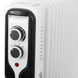 Olieverwarming 2000W thermostaat met 9 lamellen Adler