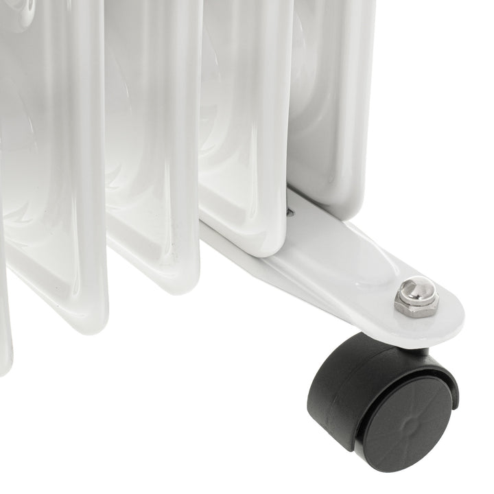 Olieverwarming 2000W thermostaat met 9 lamellen Adler