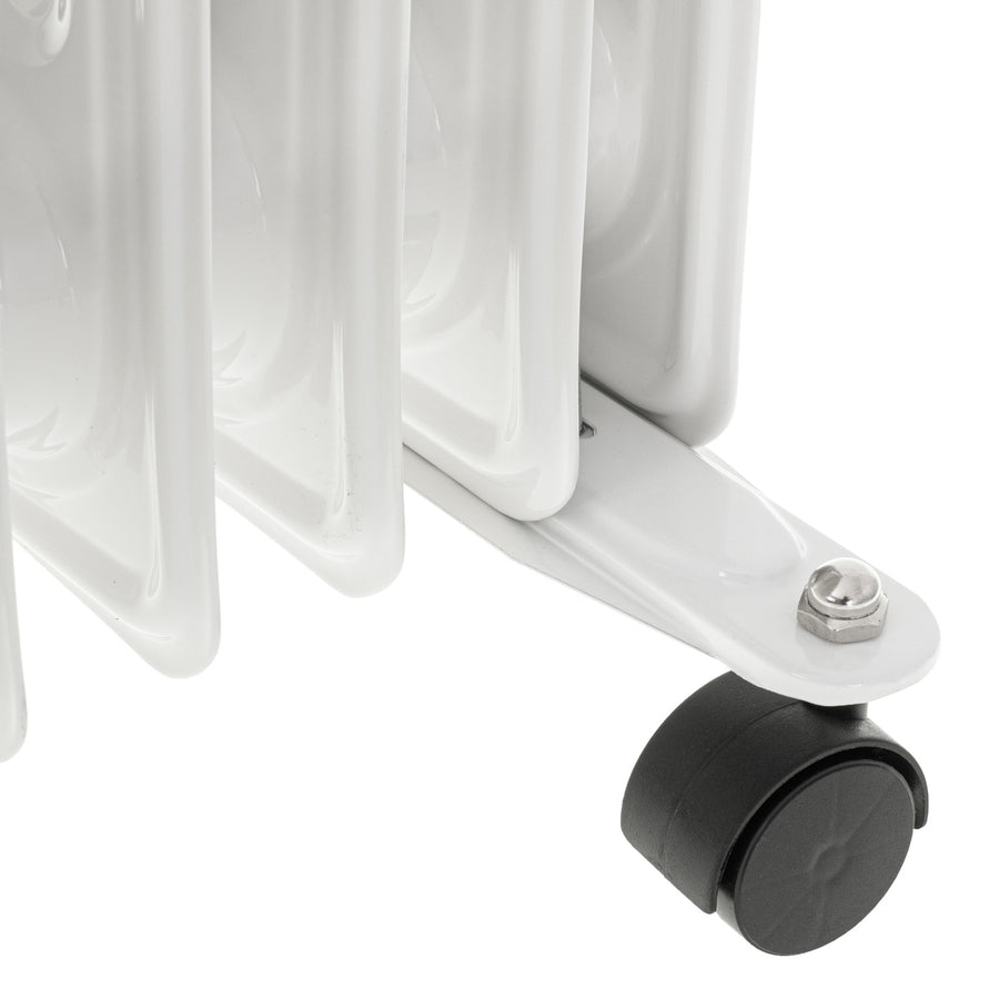 Olieverwarming 2000W thermostaat met 9 lamellen Adler