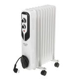 Olieverwarming 2000W thermostaat met 9 lamellen Adler