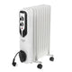 Olieverwarming 2000W thermostaat met 9 lamellen Adler