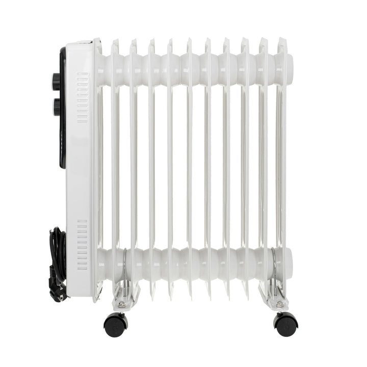 Adler oliekachel, 11 vinnen, vermogen 2500W, 3 verwarmingsniveaus, wit, AD 7817