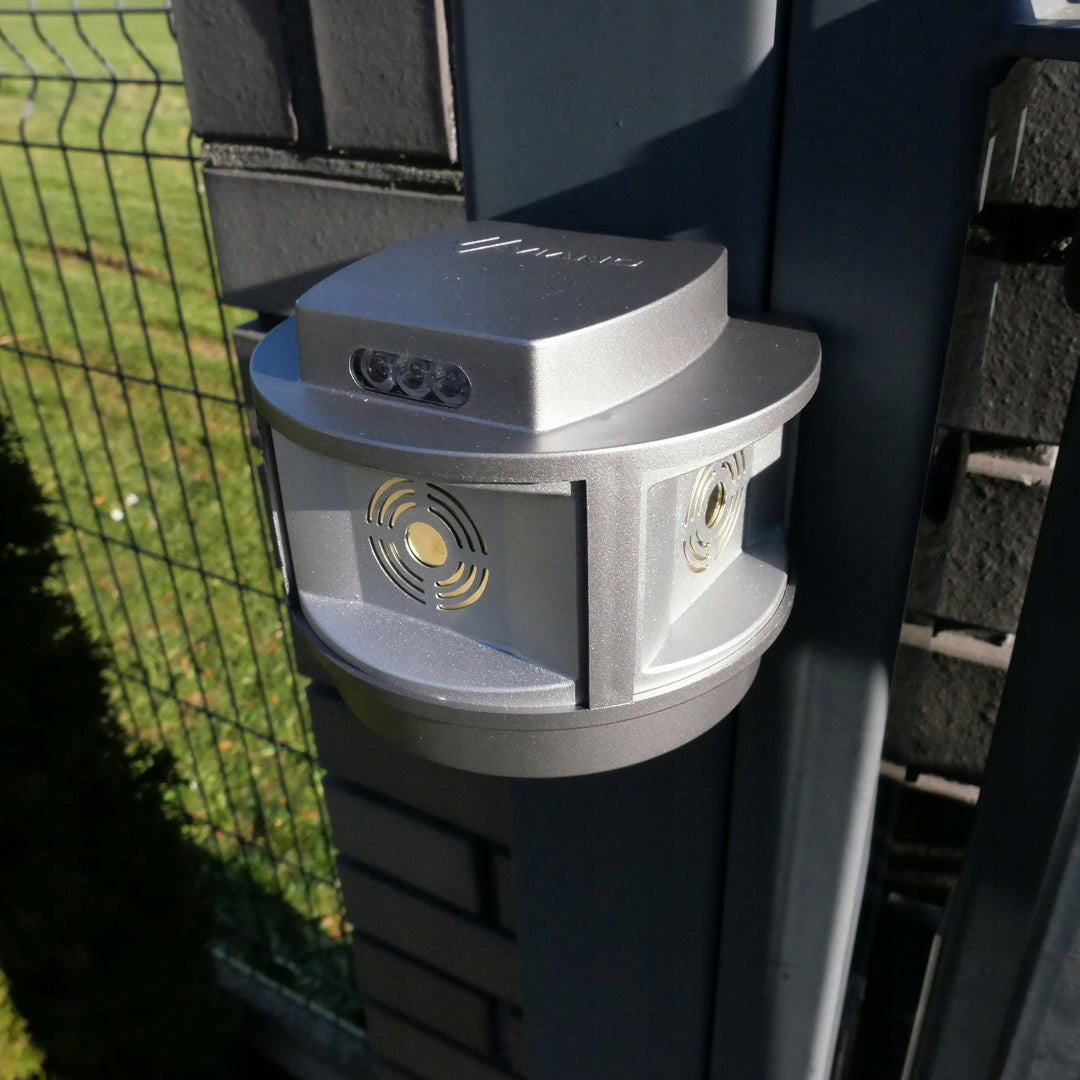 Draadloze knaagdier afschrikmiddel marter muizen Viano, IP44, 4Ah Li-ion oplaadbare batterij, LED-modus, Trio