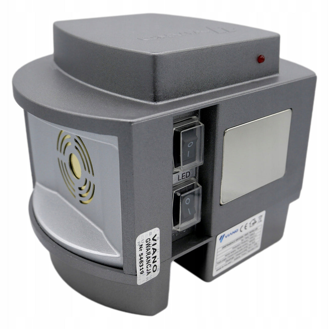 Draadloze knaagdier afschrikmiddel marter muizen Viano, IP44, 4Ah Li-ion oplaadbare batterij, LED-modus, Trio