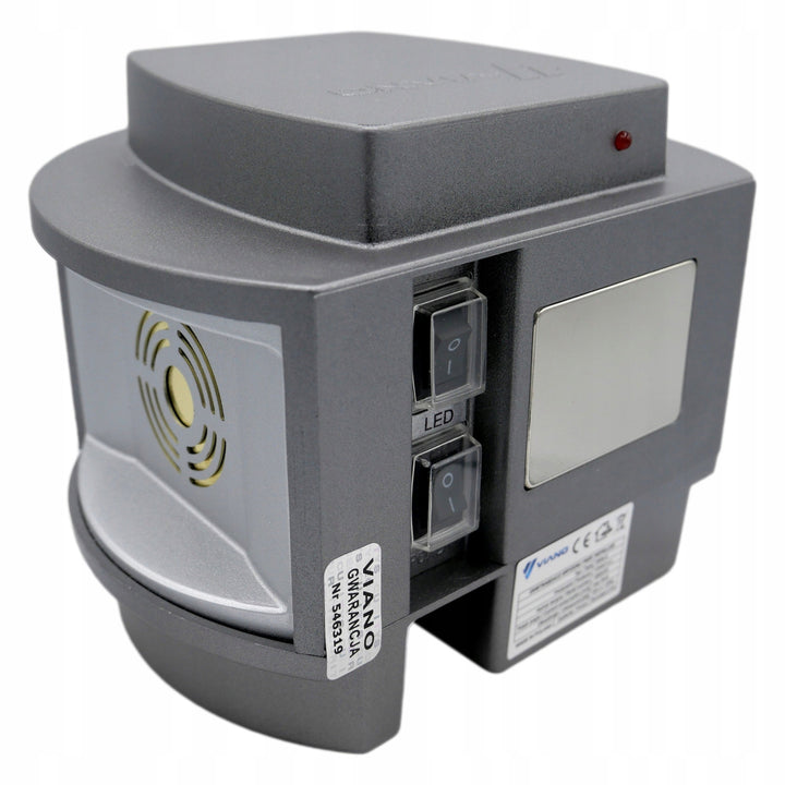 Draadloze knaagdier afschrikmiddel marter muizen Viano, IP44, 4Ah Li-ion oplaadbare batterij, LED-modus, Trio