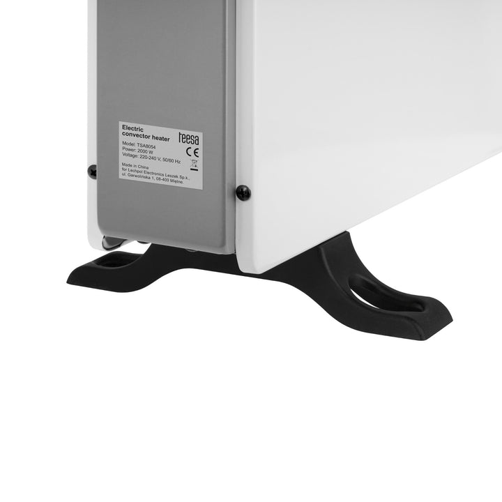 Teesa convectorverwarming, timerfunctie, temperatuurregeling, antivriesstand, afstandsbediening, TSA8054