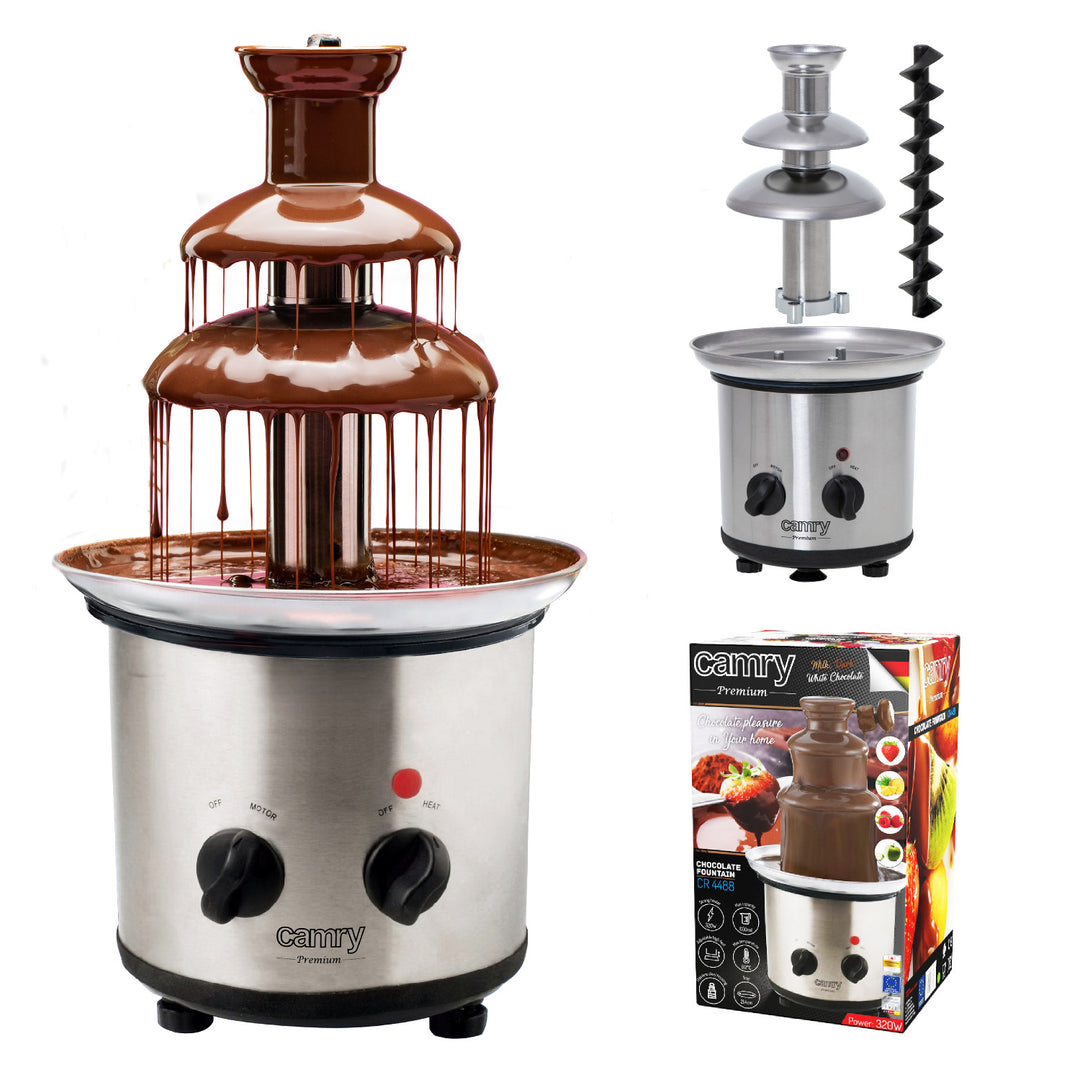 Camry chocoladefontein, capaciteit 650ml, vermogen 320W, CR 4488