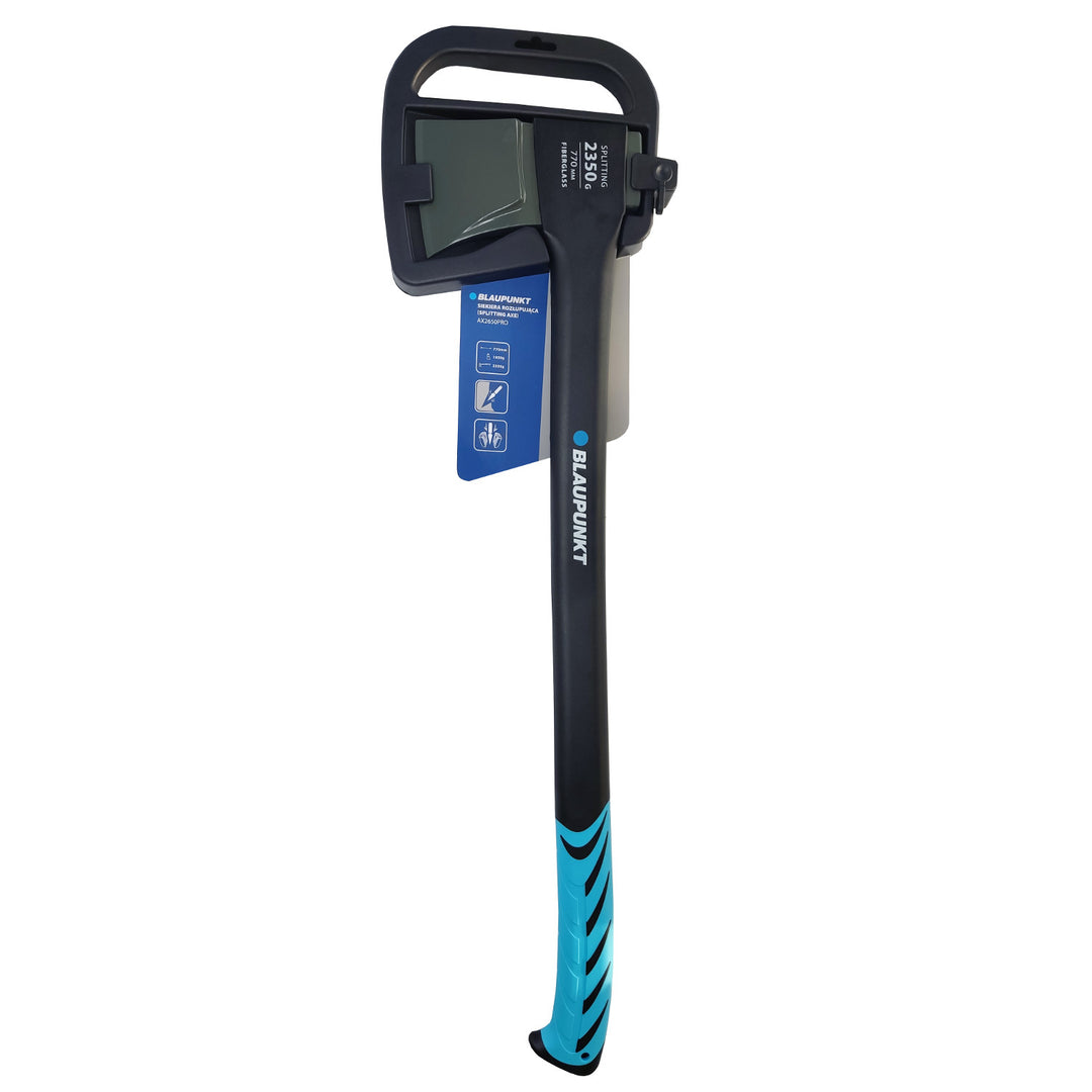 Blaupunkt kloofbijl, schokabsorberende en antislip-handgreep, lemmet met antikleefcoating, gelijkmatig uitgebalanceerd, AX2650PRO