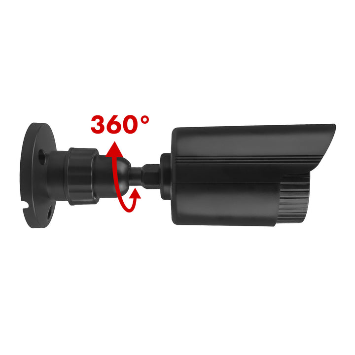 Set van twee dummy-buiskamera's, IR-LED's, zwart, voeding 2xAA (niet meegeleverd), ABS, IR1800 BT