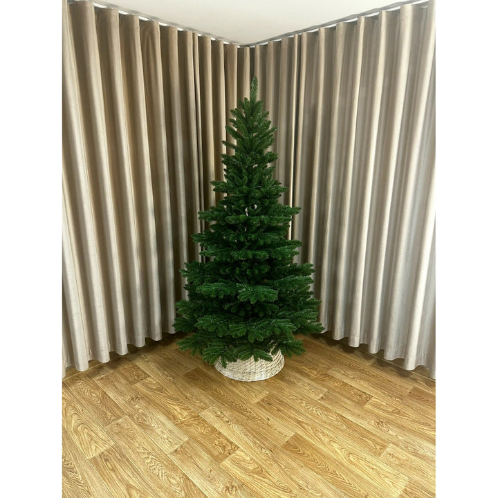 Kunstkerstboom, fijnspar, gemaakt van PVC-folie, hoogte 220 cm