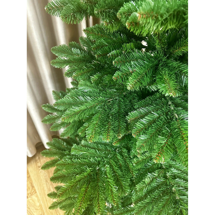 Kunstkerstboom, fijnspar, gemaakt van PVC-folie, hoogte 220 cm