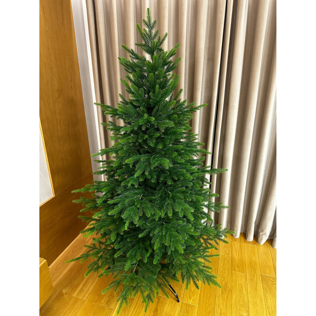 Kunstkerstboom, natuurlijke Kaukasische spar, PVC + PE, hoogte 160 cm