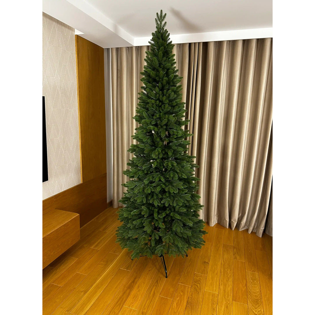 Kunstkerstboom, zuil spar, PE takken, hoogte 240 cm