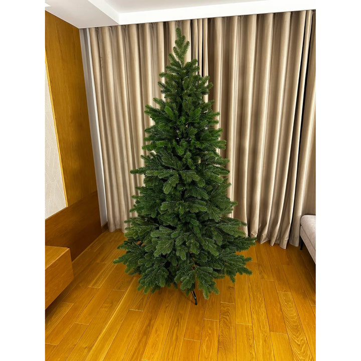 Kunstkerstboom, natuurlijke spar, 100% PE, hoogte 200 cm