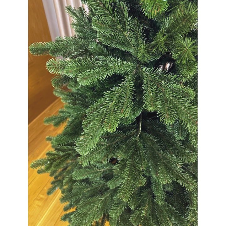 Kunstkerstboom, natuurlijke spar, 100% PE, hoogte 200 cm