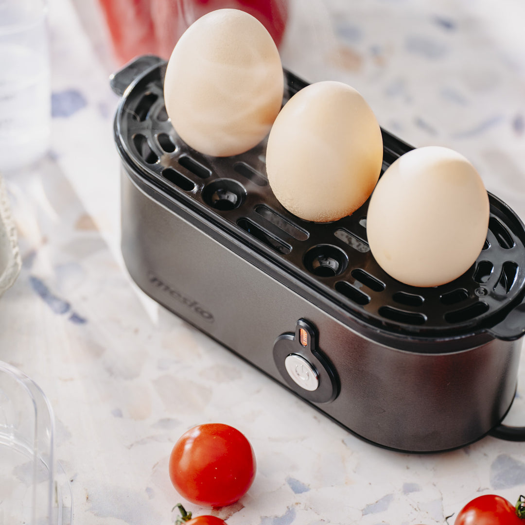 Mesko eierkoker voor 3 eieren, vermogen 210W, instelbare kookfase, indicatielampje, MS 4485