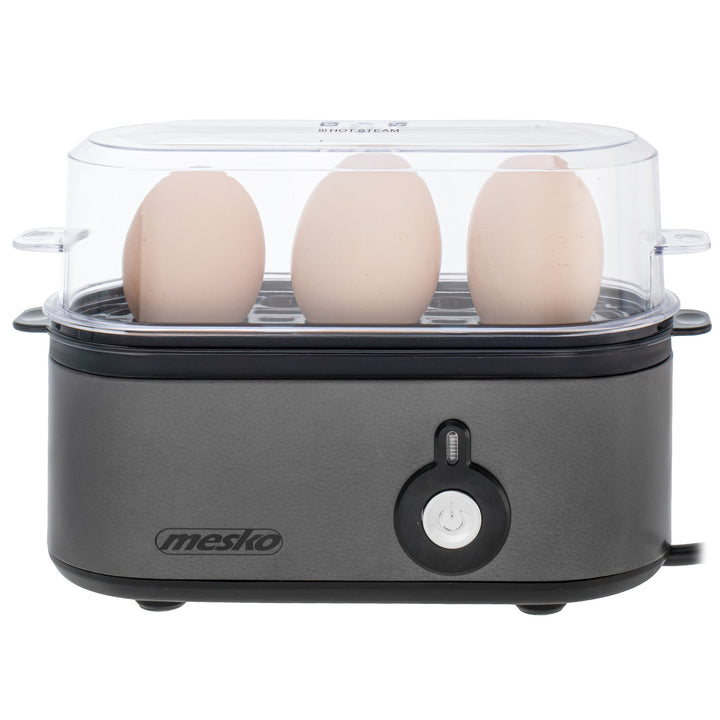 Mesko eierkoker voor 3 eieren, vermogen 210W, instelbare kookfase, indicatielampje, MS 4485