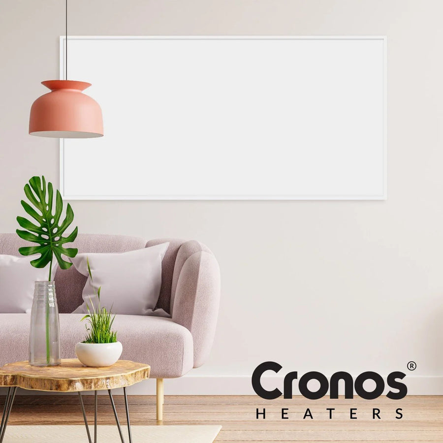 Cronos infraroodverwarming, 800 W, mat oppervlak, ultradun, Carbon P800