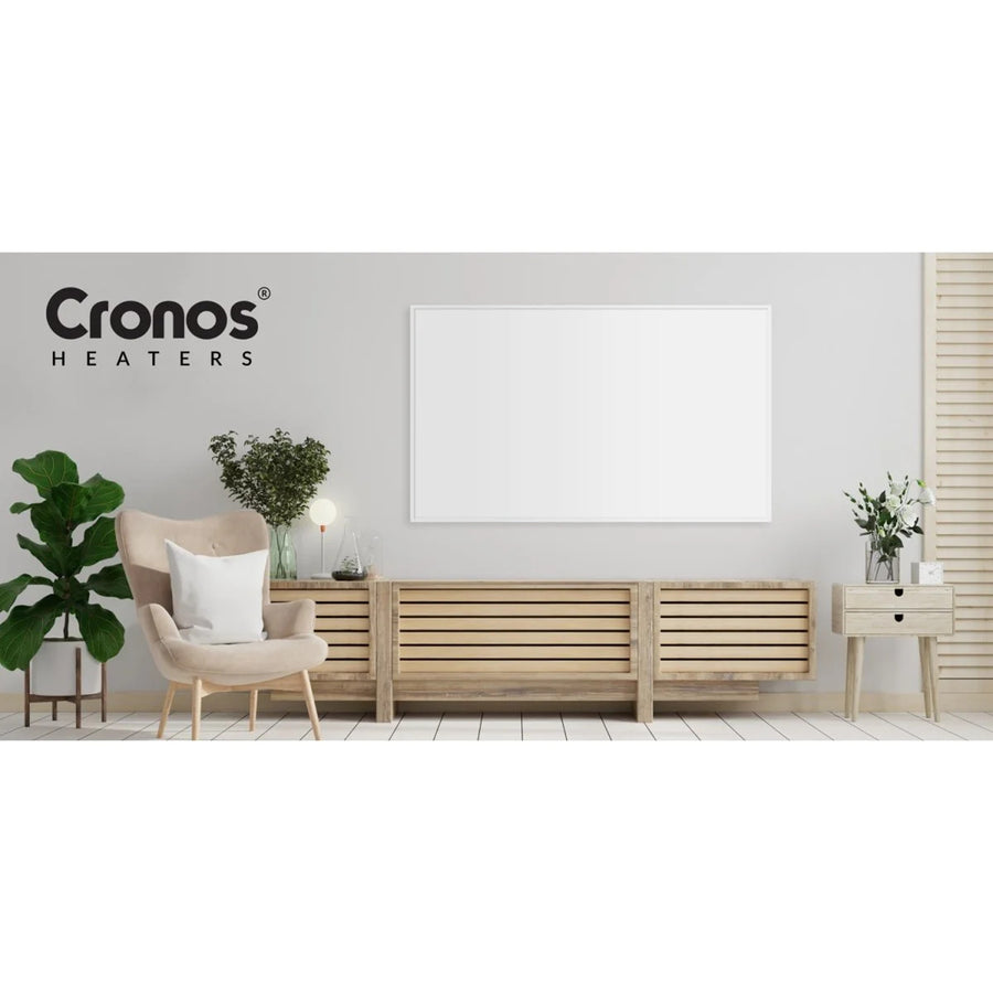 Cronos infraroodverwarming, 800 W, mat oppervlak, ultradun, Carbon P800
