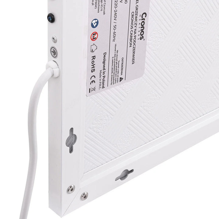 Cronos infraroodverwarming, 800 W, mat oppervlak, ultradun, Carbon P800