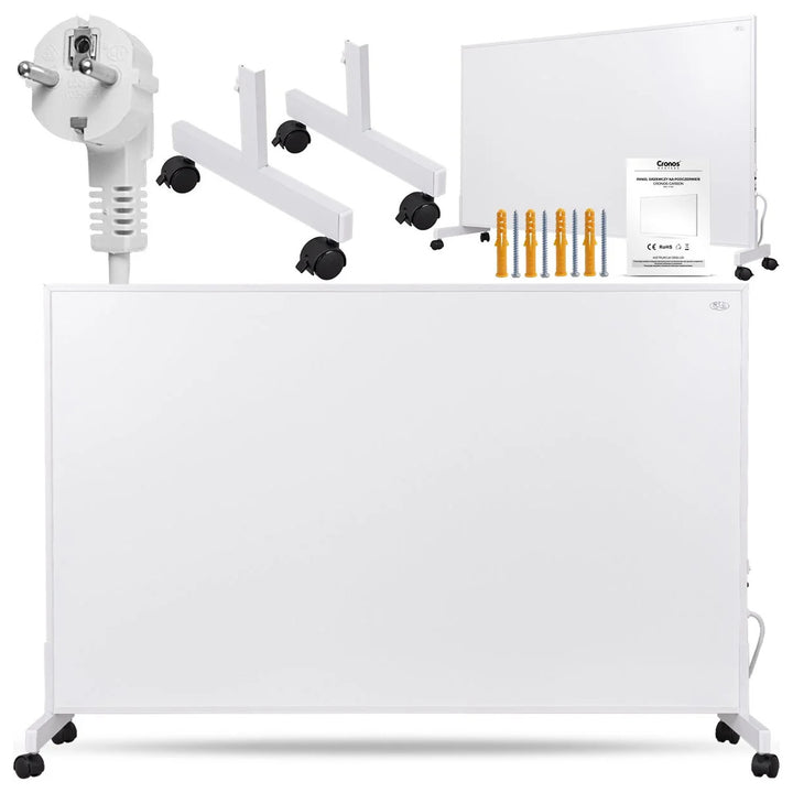 Cronos infraroodverwarming, 1000W, mat oppervlak, ultradun, Carbon P1000