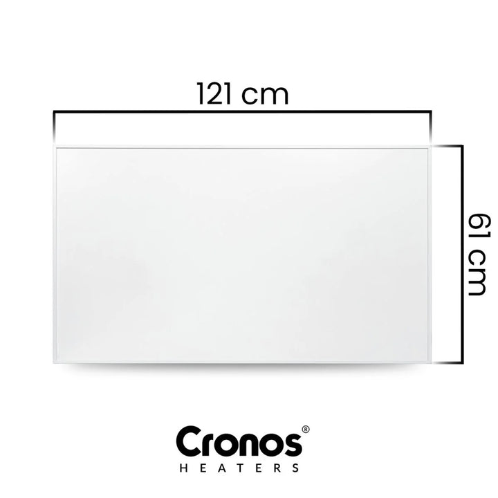 Cronos infraroodverwarming, 700W, afstandsbediening, mat oppervlak, ultradun, zuinige verwarming, Graphene PRO CGP-700TWP