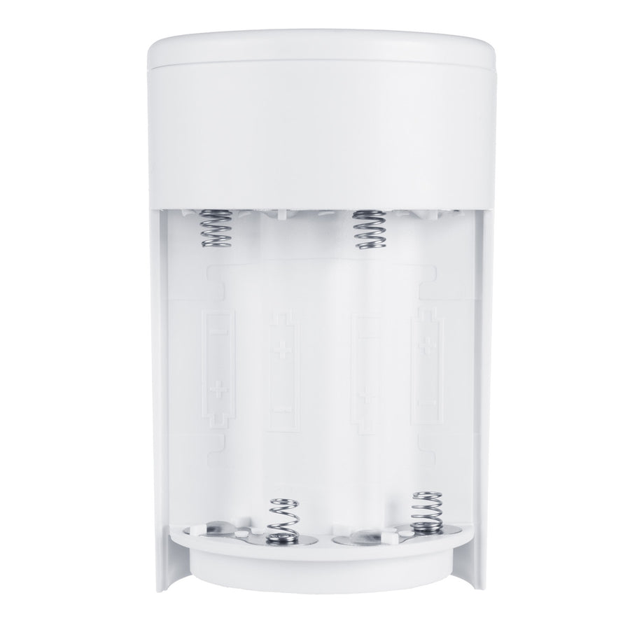 Promedix automatische dispenser, dispensercontainer voor vloeibare zepen, desinfecterende vloeistoffen, 300ml, wit, PR-540 W + 4 Varta Industrial AA batterijen