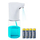 Promedix automatische dispenser, dispensercontainer voor vloeibare zepen, desinfecterende vloeistoffen, 300ml, wit, PR-540 W + 4 Varta Industrial AA batterijen