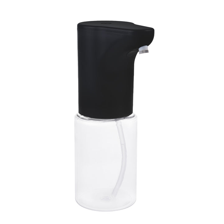 Promedix automatische dispenser, dispensercontainer voor vloeibare zepen, desinfecterende vloeistoffen, 300ml, zwart, PR-540 B + 4 AA Varta Industrial batterijen