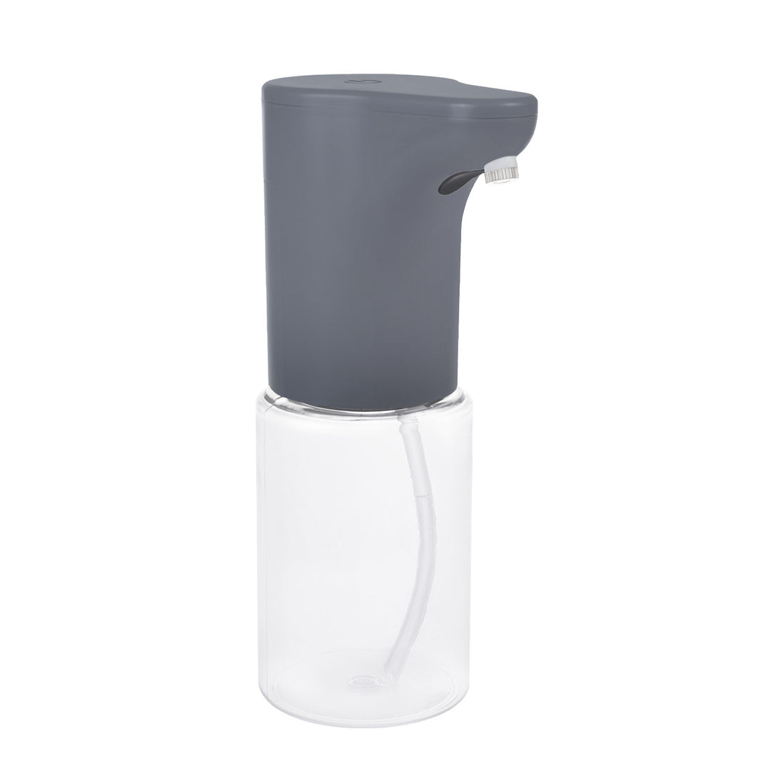 Promedix automatische dispenser, dispensercontainer voor vloeibare zepen, desinfecterende vloeistoffen, 300ml, grijs, PR-540 GR + 4 Varta Industrial AA batterijen