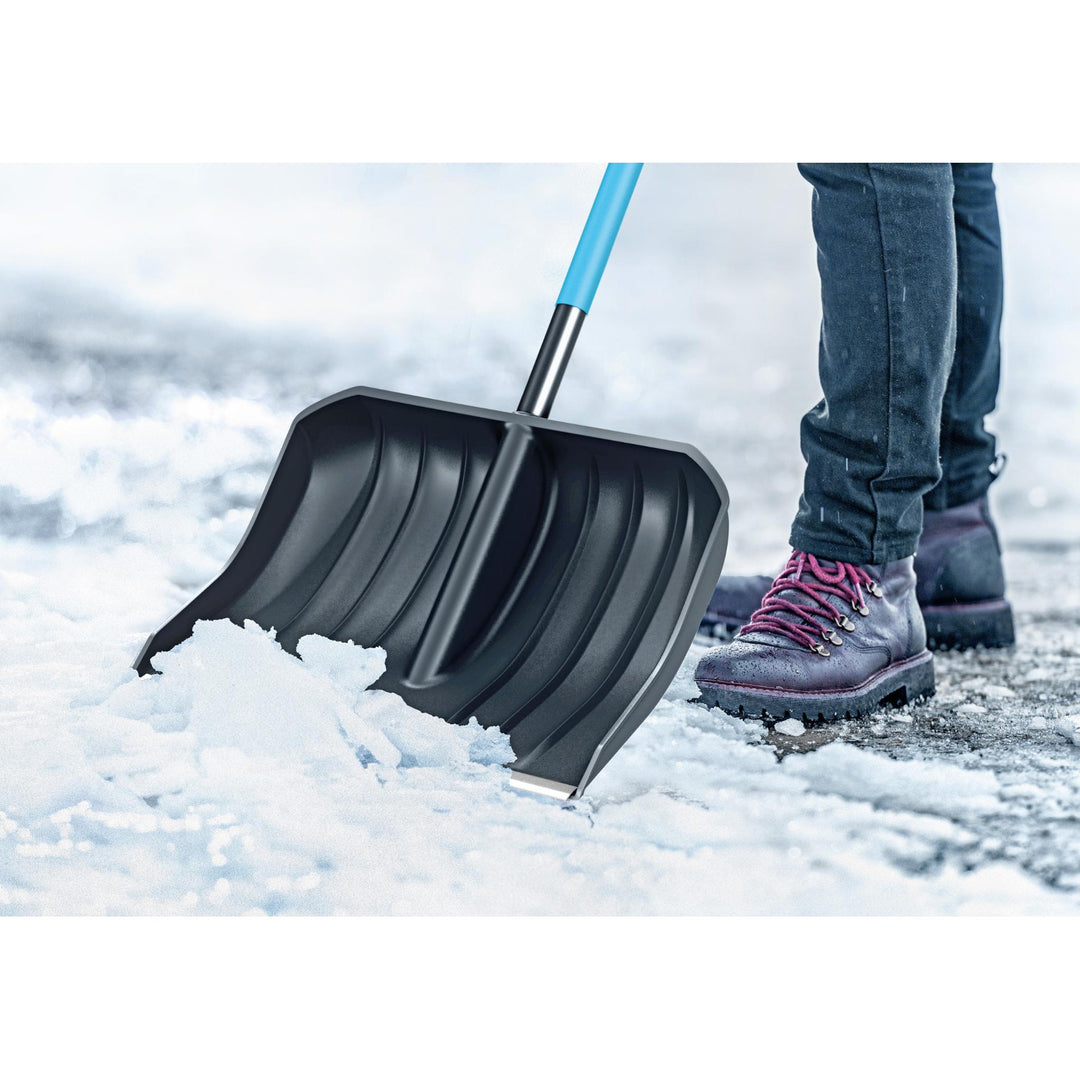 Cellfast sneeuwschep, aluminium steel, 140 cm lang, Cellpro 40-340 + glasschraper