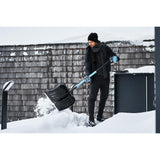 Cellfast sneeuwschep, aluminium steel, 140 cm lang, Cellpro 40-340 + glasschraper