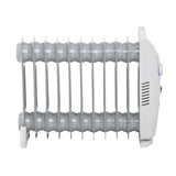 Mesko oliekachel, 11 ribben, 1200W, temperatuurregeling, grijs, MS 7806