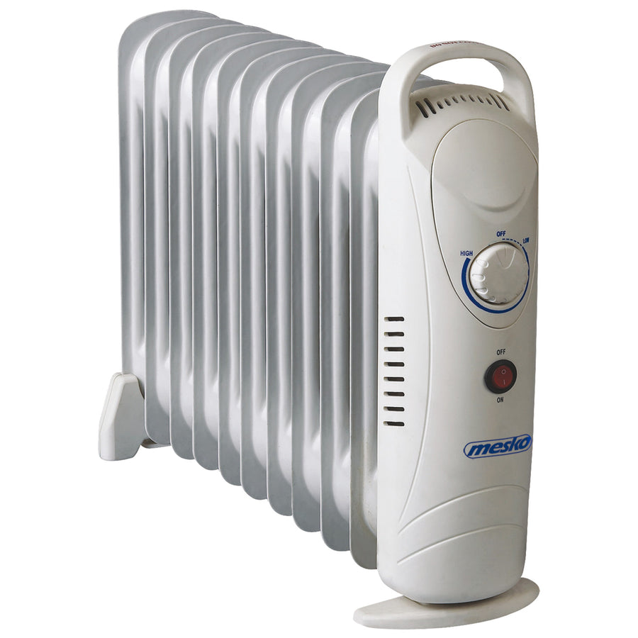 Mesko oliekachel, 11 ribben, 1200W, temperatuurregeling, grijs, MS 7806