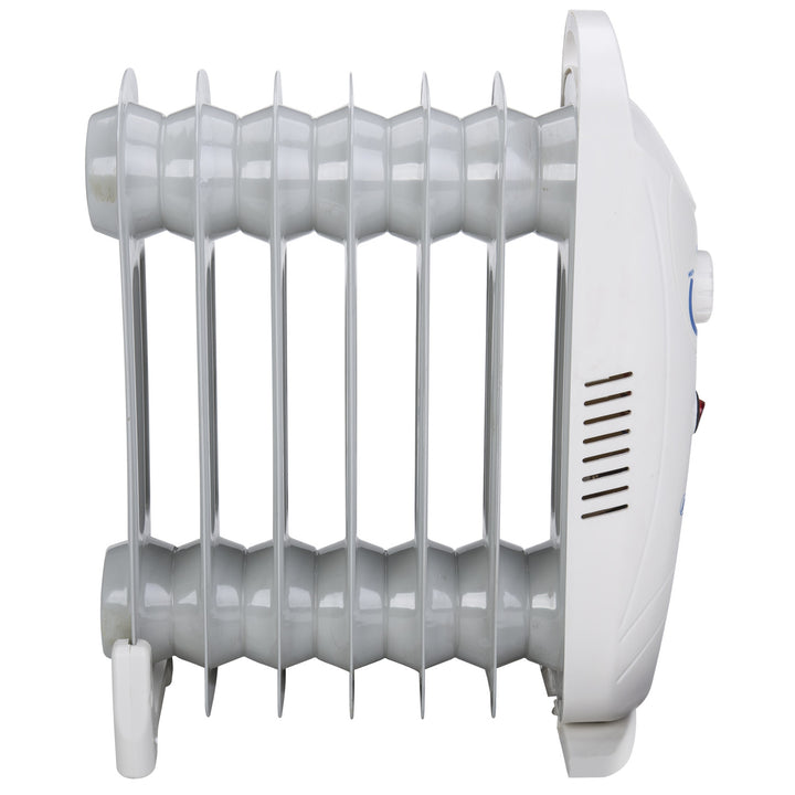 Mesko oliekachel, 7 ribben, 800W, temperatuurregeling, grijs, MS 7804
