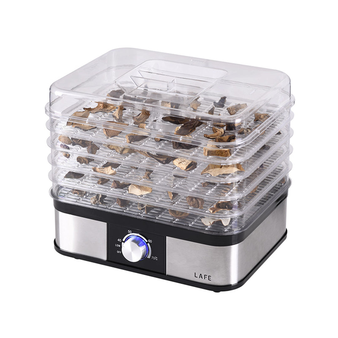 Lafe droger, voor champignons, fruit, groenten, 250W, 5 zeven, temperatuurregeling, NutriDry