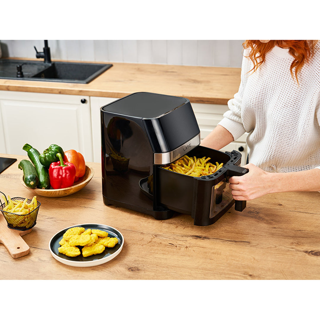 Lafe vetvrije friteuse, 1500W, 7 programma's, LCD-display, MasterFry