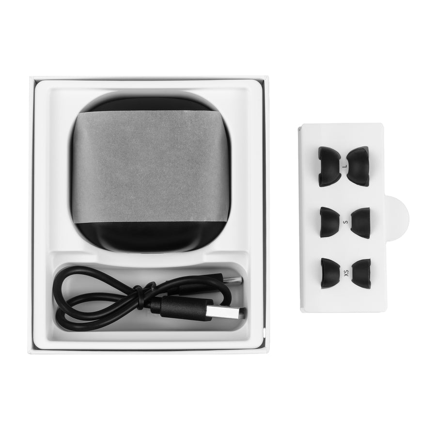 Audiocore draadloze hoofdtelefoon, hybride ANC, ENC, 6 microfoons, oplaadcase, Tuya, AC591 PRO