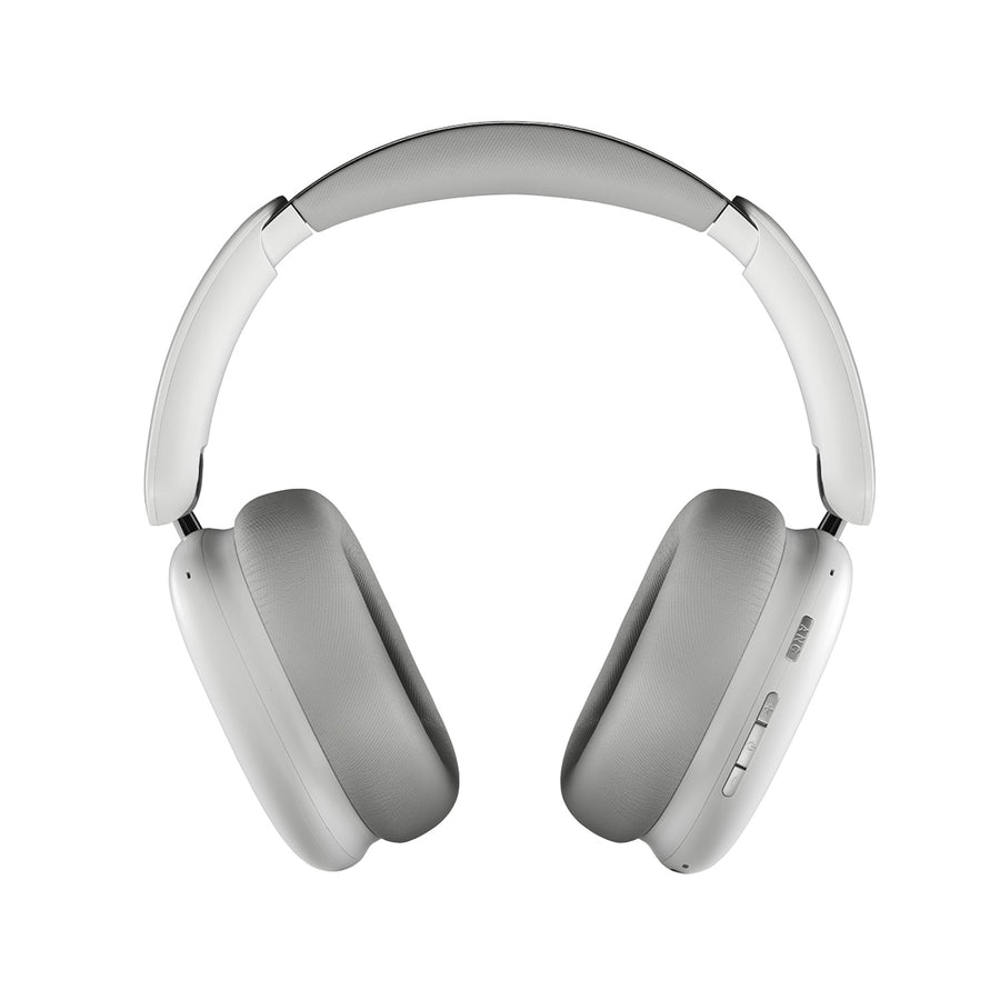 Concept SoundJoy draadloze hoofdtelefoon voor in de oren, tot 70 uur afspeeltijd, Bluetooth 5.4, snel opladen, actieve ruisonderdrukking tot 33 dB, wit, HS4061