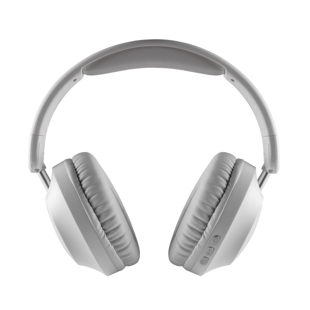 Concept SoundJoy draadloze hoofdtelefoon voor in de oren, tot 45 uur afspeeltijd, Bluetooth 6.0, snel opladen, actieve ruisonderdrukking tot 18 dB, wit, HS4081