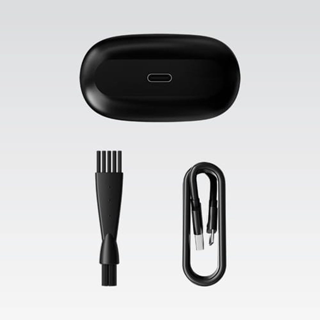 Maestro elektrisch scheerapparaat, 2 scheerhoofden, opladen via USB C, werktijd tot 60 minuten, eenvoudig te reinigen, MR-671