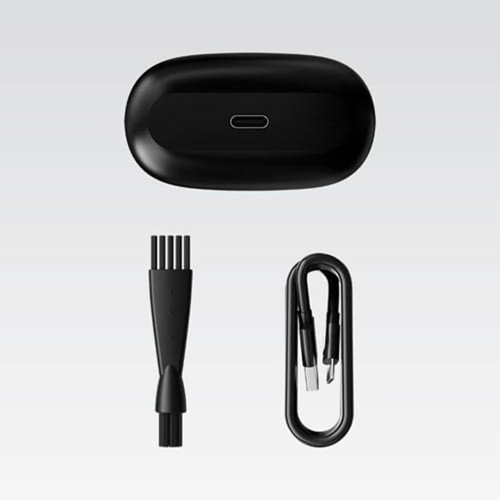 Maestro elektrisch scheerapparaat, 2 scheerhoofden, opladen via USB C, werktijd tot 60 minuten, eenvoudig te reinigen, MR-671