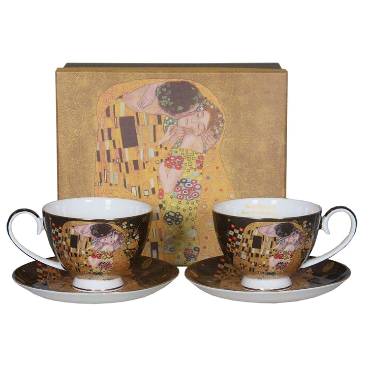 Queen Isabell - Set van 2 porseleinen -kopjes, Kus van Klimt, 250 ml, W8KL356-22383