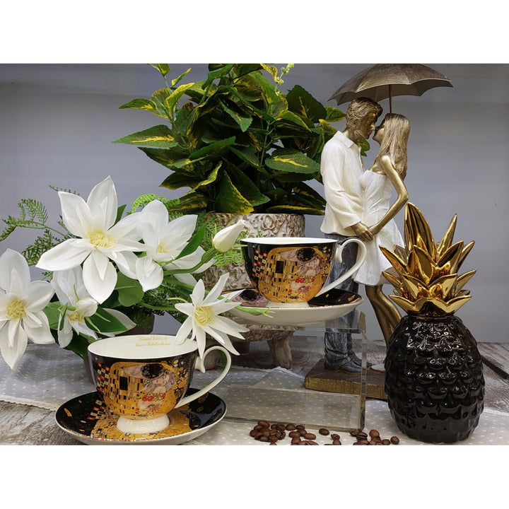 Queen Isabell - Set van 2 porseleinen -kopjes, Kus van Klimt, 250 ml, W8KL356-22383