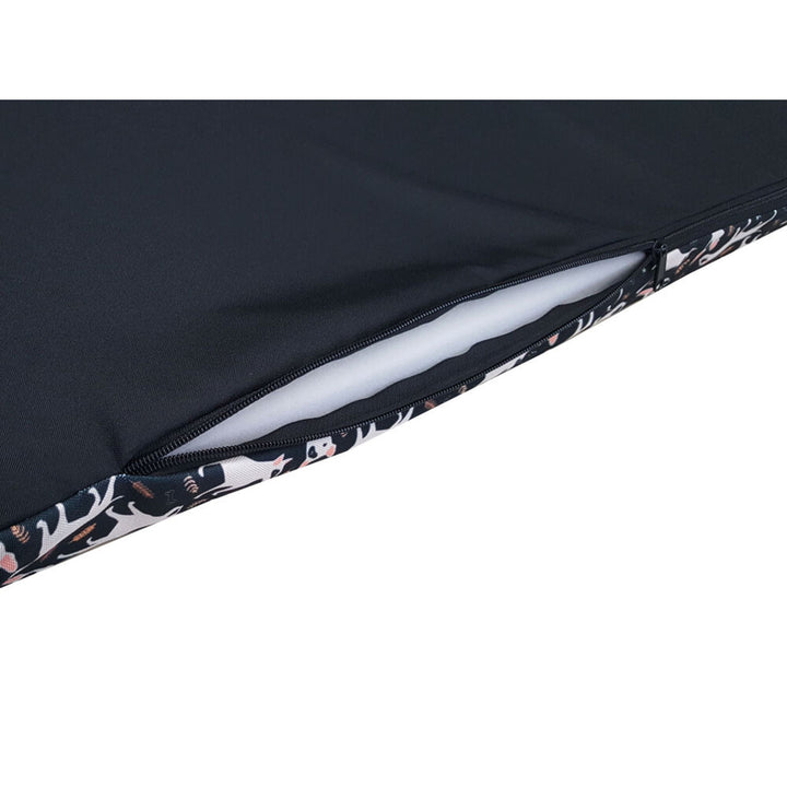 Bertoni XL hondenmatras bed, schuim, waterdichte hoes, Bullteriers patroon, EE146