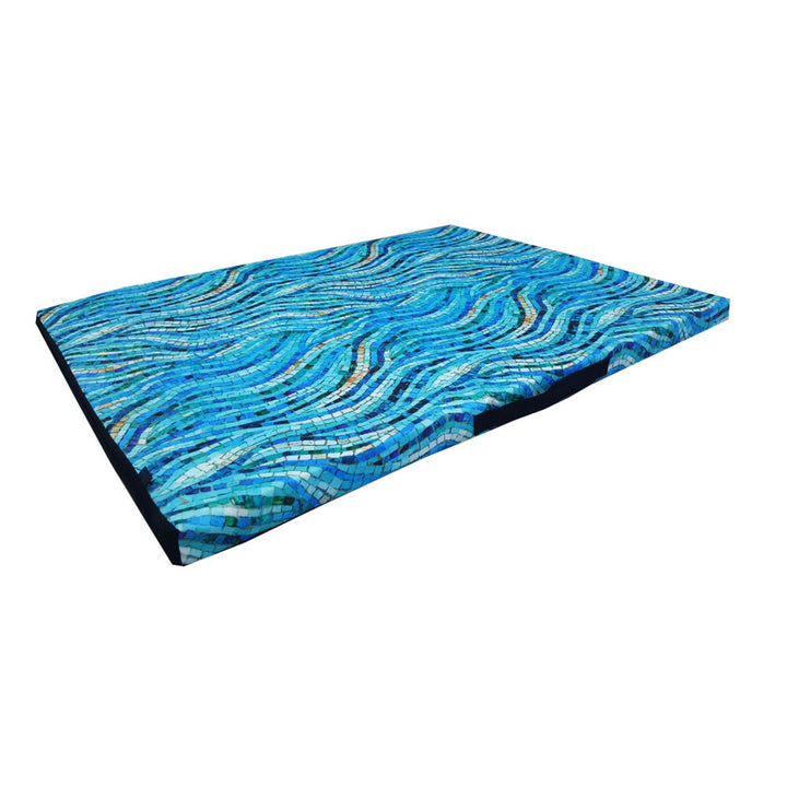 Bertoni XL hondenmatras, schuim, waterdichte hoes, mozaïekpatroon, EE147