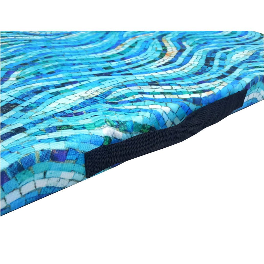 Bertoni XL hondenmatras, schuim, waterdichte hoes, mozaïekpatroon, EE147