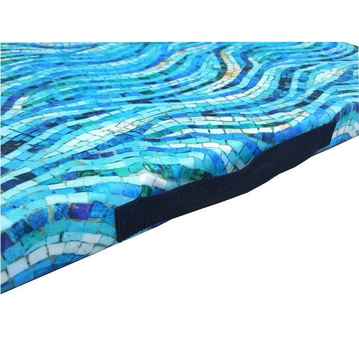 Bertoni XL hondenmatras, schuim, waterdichte hoes, mozaïekpatroon, EE147